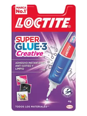 Loctite Superglue-3 Creative Pen 4g - Adhesivo Universal Preciso y Limpio