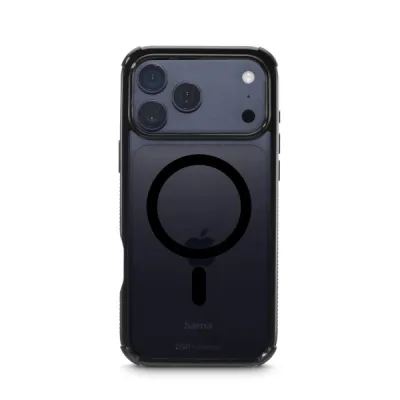 Hama Extreme Protect Funda para iPhone 17 Pro Max - Magnética - Antideslizante - Policarbonato - Protección D3O - Color Negro