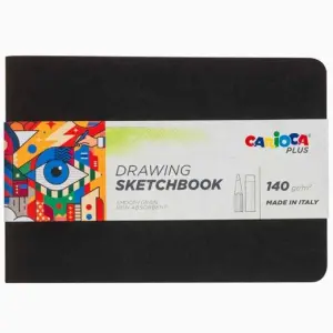 Carioca Bloc De Papel Para Dibujo Sketchbook Encuadernado A5 20H