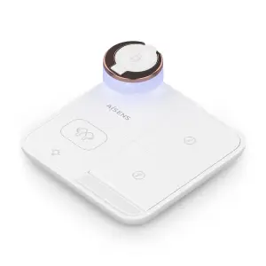 Aisens Cargador Inalambrico 15W - USB-C - Protocolo Qi - Moviles, Apple Watch y Auriculares - Proteccion Contra Sobretension, Sobretemperatura y sobrecorriente - Color Blanco