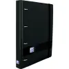 OXFORD CARPETA ANILLAS  EUROPEANBINDER LIVE&GO 4X25 A5+ C/RECAMBIO DOTS WRITE&ERASE POLYFOAM NEGRO