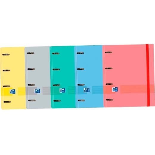 Oxford & You Te Carpeta Anillas Europeanbinder  4 X 35Mm C/ Recambio 100H 5X5 A4+ Surtidos