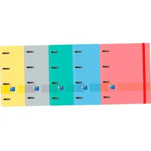 Oxford Carpeta Anillas Europeanbinder 4 X 35mm con Recambio 100H 5X5 A4+ Surtidos