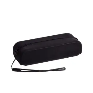 Enri Estuche de Silicona con Asa de Mano, 1 Compartimento, Color Negro