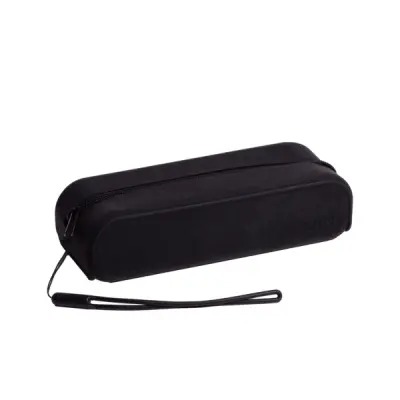 Enri Estuche de Silicona con Asa de Mano, 1 Compartimento, Color Negro
