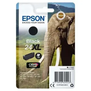 Epson T2431 (24XL) Negro Cartucho de Tinta Original para Impresoras