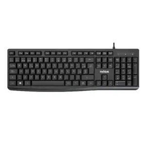 Nilox Teclado USB Negro Español