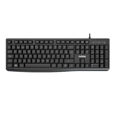 Nilox Teclado USB Negro Español