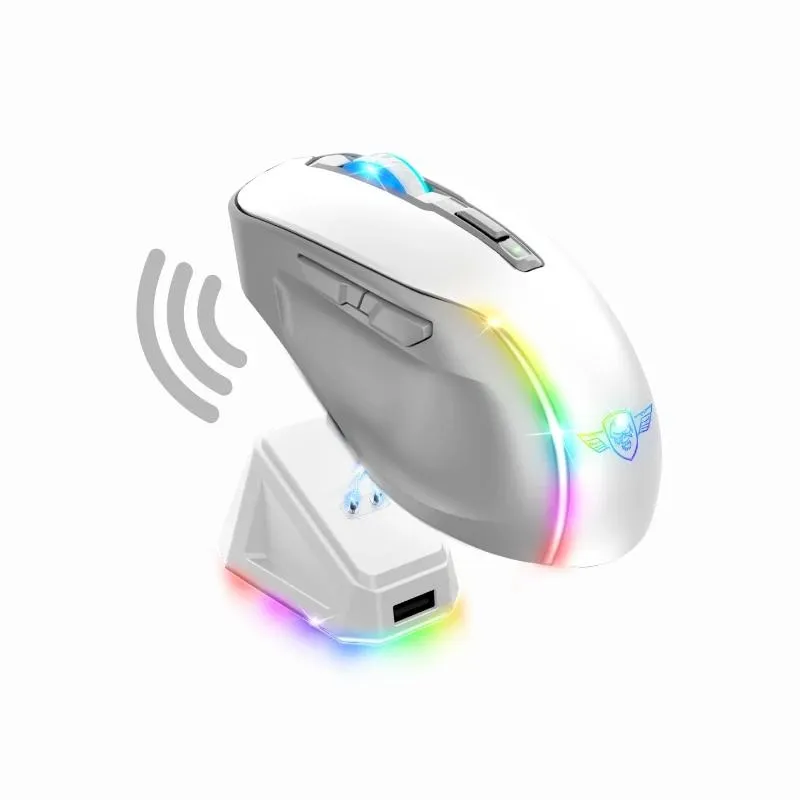 Spirit Of Gamer Raton Inalambrico Elite M50 Blanco