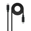 Nanocable Cable USB 3.1 Gen2 5A USB-C a USB-C 2m Color Negro