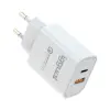 iggual Cargador Doble USB QC3.0 y Tipo C PD 20W