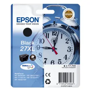 Epson T2711 (27XL) Negro Cartucho de Tinta Original para Impresoras