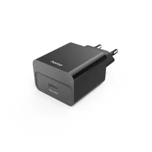 Hama Cargador de Pared 20W USB-C Power Delivery Color Negro