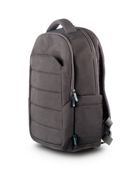 Urban Factory Greenee Mochila Para Portatil Hasta 14" - Doble Compartimento - Color Gris