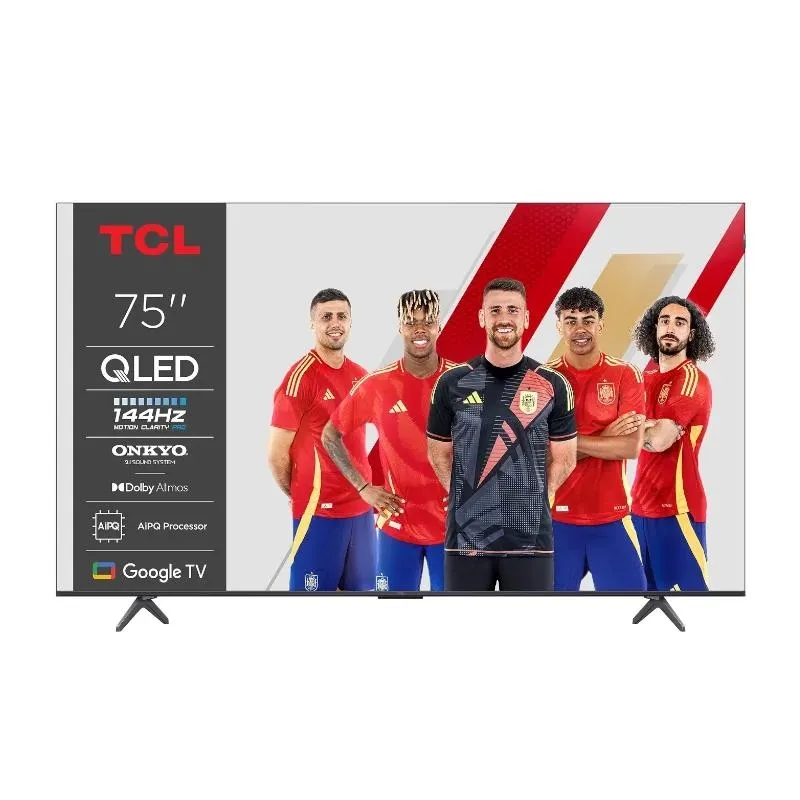 Tcl 75P8K Tv 75" Qled 4K / 144 Hz / Onkyo Sound