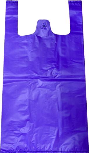 Bolsa De Asa Anónima 42X53Cm 50 Micras 70% Reciclado Violeta Paquete 1Kg