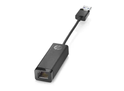 HP Adaptador USB 3.0 a Gigabit RJ45 G2 - Ethernet 10/100/1000 - Plug & Play - Negro