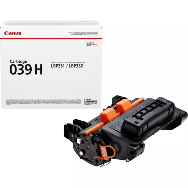 Canon 039H Cartucho de Tóner Original Negro