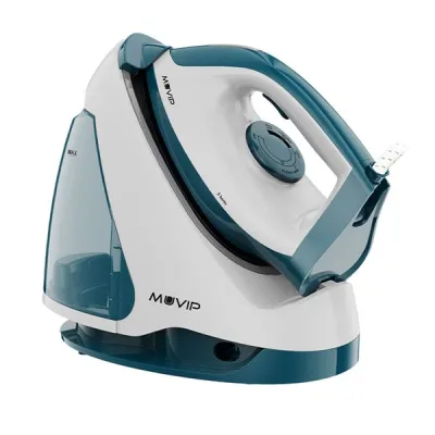 Muvip Mv0650 Centro De Planchado - Potencia 2200W - Deposito De 1.2L - Suela Ceramica - Funcion De Bloqueo De Plancha