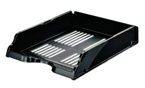 Esselte Bandeja Portadocumentos Transit Apilable A4 Estándar Negro