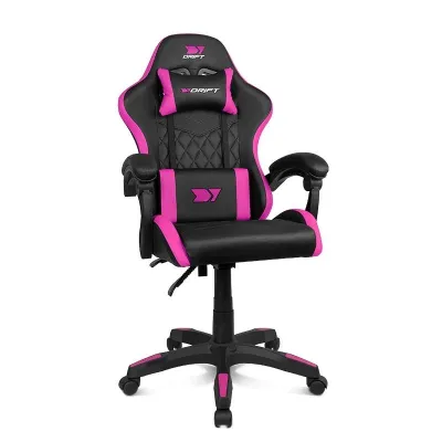 DRIFT Silla Gaming DR35 Negra y Fucsia