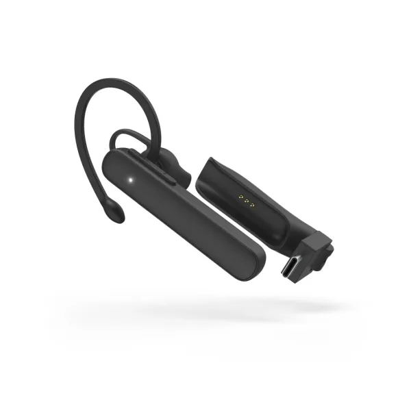 HAMA Auricular Intrauditivo Bluetooth Mono Multipunto con Control de Volumen Negro