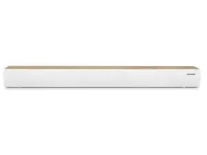 Thomson SB401BT Barra de Sonido 200W - Bluetooth 5.0 - Entrada de Audio de TV, Optica,  AUX-IN de 3,5mm y Lector USB - Color Madera/Blanco