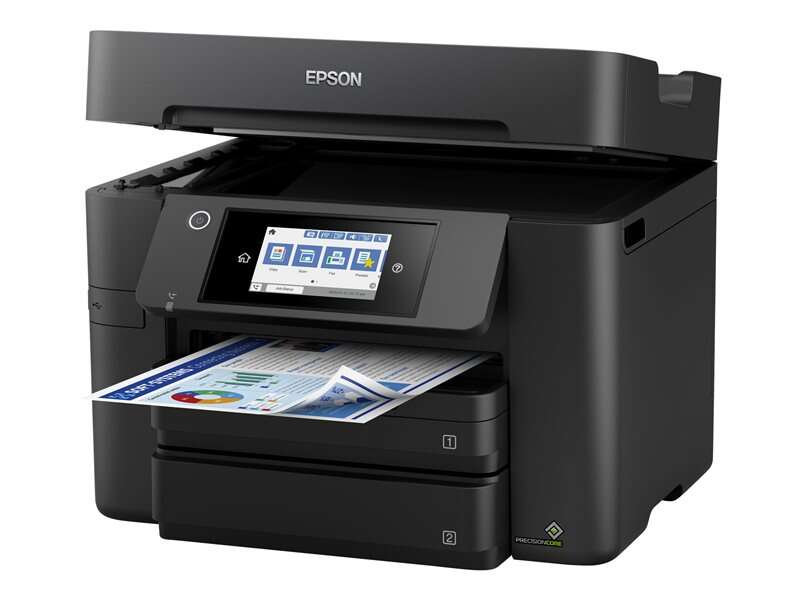 Epson Workforce Pro Wf4830Dtwf Impresora Multifuncion Color Fax Wifi Duplex 25Ppm
