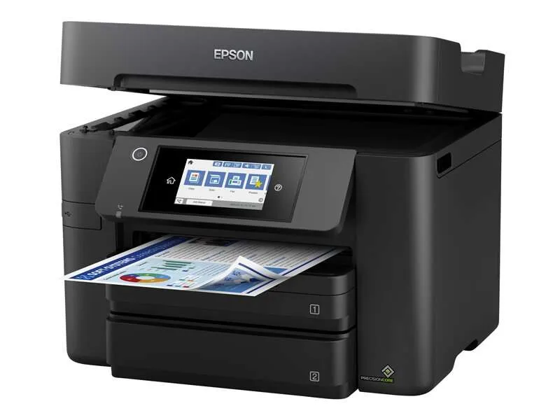 Epson Workforce Pro Wf4830Dtwf Impresora Multifuncion Color Fax Wifi Duplex 25Ppm