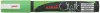 Uni-Ball Marcador De Tiza Líquida Chalk PWE-5M Verde Flúor