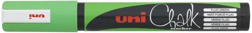 Uni-Ball Marcador De Tiza Líquida Chalk PWE-5M Verde Flúor