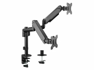 Equip Soporte De Mesa Para 2 Pantallas De 17" A 32" Con Muelle De Gas