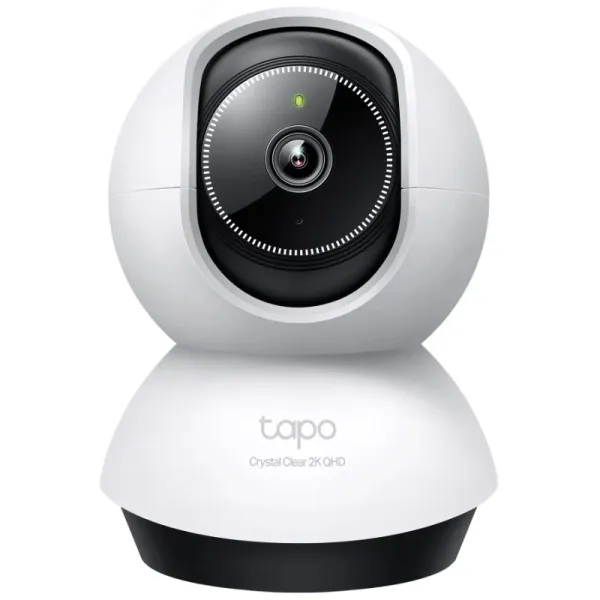 Tp-Link Tc72 Camara De Seguridad Wifi  2K Qhd 4Mp 360º - Vision Nocturna - Deteccion Y Notificaciones Inteligentes De Ia - Alarma De Luz Y Sonido - Audio Bidireccional