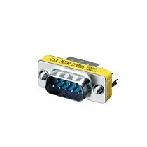 ADAPTADOR DB9 EQUIP DB9 MACHO - DB9 MACHO 124300