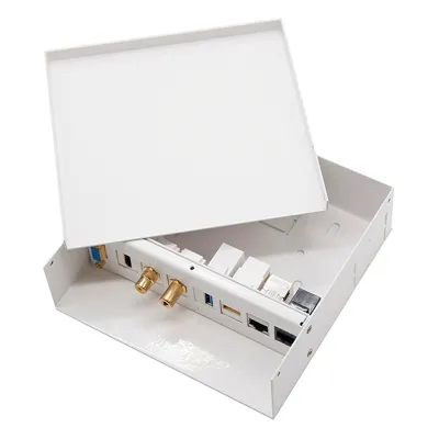 Nanocable Caja de Conexiones Multimedia VGA, HDMI, Jack 3.5, RCA, USB 2.0 B, USB 3.0, 2x RJ-45