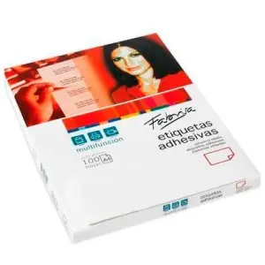 Fabrisa Etiquetas Adhesivas Multifunción 105X74,1mm Rectas 8X100 H Blanco