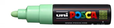 Posca PC-7M Marcador de Pintura Verde Claro - Punta de Bala 4.5-5.5mm