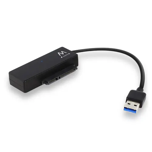 Ewent Adaptador SATA a USB-C 3.1 Gen1 para SSD/HDD de 2.5/3.5" - Negro
