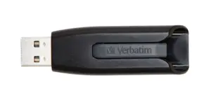 Verbatim Pendrive V3 Store 'N' Go 256GB Retráctil USB 3.2 Negro