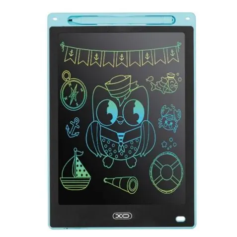 XO Tableta Digital 10" con Hueco Porta Lápiz y Borrado con un Solo Toque - Azul