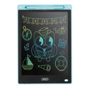 XO Tableta Digital 10" con Hueco Porta Lápiz y Borrado con un Solo Toque - Azul