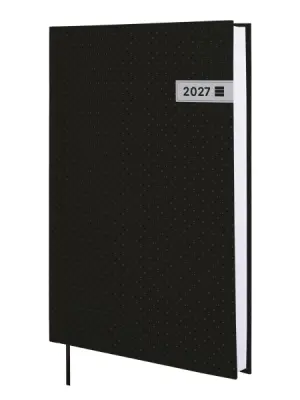Finocam Dynamic Porto Agenda Profesional Anual 2027 1 Día por Página 165x240mm Tapa Dura Negra