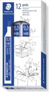 Staedtler Polo 257 Tubo Minas Grafito HB Trazo 0.5mm