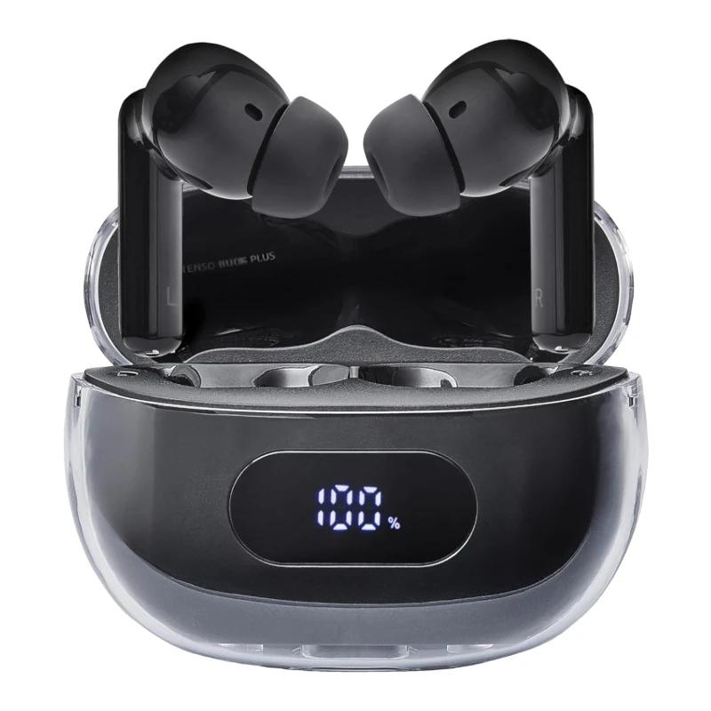 Intenso | Buds Plus Auriculares Tws Anc+Enc| Negro