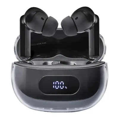 Intenso Buds Plus Auriculares TWS ANC+ENC Negro