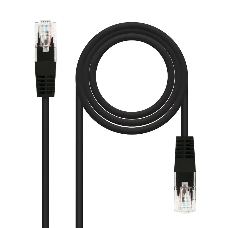Nanocable Latiguillo Categoria 5E Utp 3 M Negro