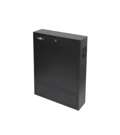 WP Rack & Cabling Armario Mural Vertical 4U con Cerradura de Seguridad - 600x150x750mm - Negro