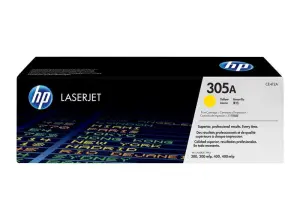 HP CE412A Cartucho de Tóner Original Amarillo - 305A