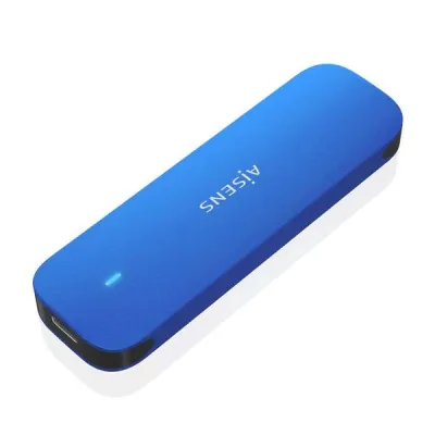 Aisens Caja Externa M.2 NVMe a USB 3.2 Gen 2 ASM2-026Blu - Color Azul