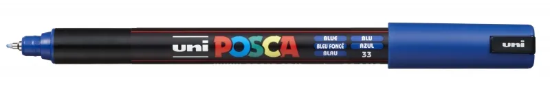 Posca Marcador PC-1MR Punta Extrafina 0.7mm Azul No Permanente